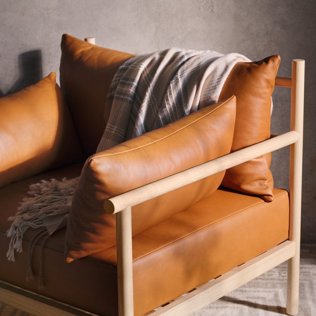 The Citizenry Santo Armchair | Chair Only | Brown - Image 8