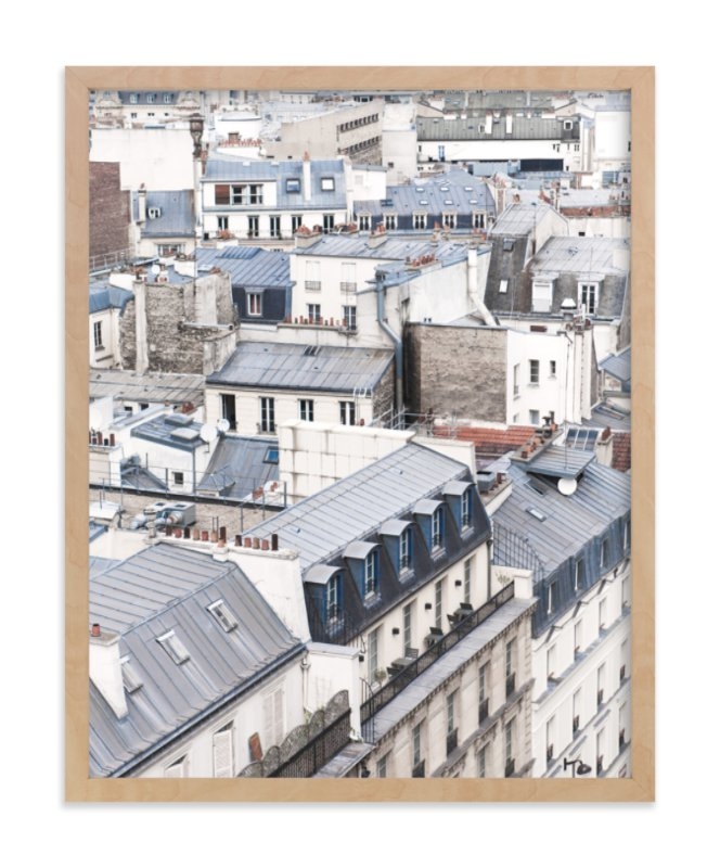 Dancing Rooftops Limited Edition Fine Art Print 1 - Image 0