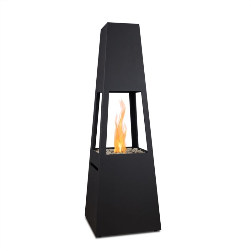 Ferro Metal Chiminea Fire Pit 70.5" - Image 4