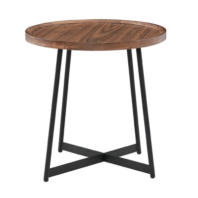 Ulster Tray Top Cross Legs End Table - Image 0