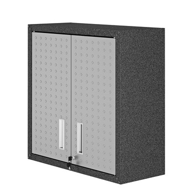 30" H x 30" W x 12" D Floating Garage Storage Cabinet - Image 0