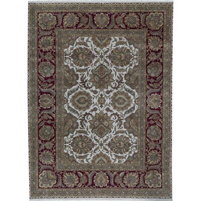 One-of-a-Kind Crown Hand-Knotted Brown 10'2" x 13'7" Wool Area Rug - Image 0