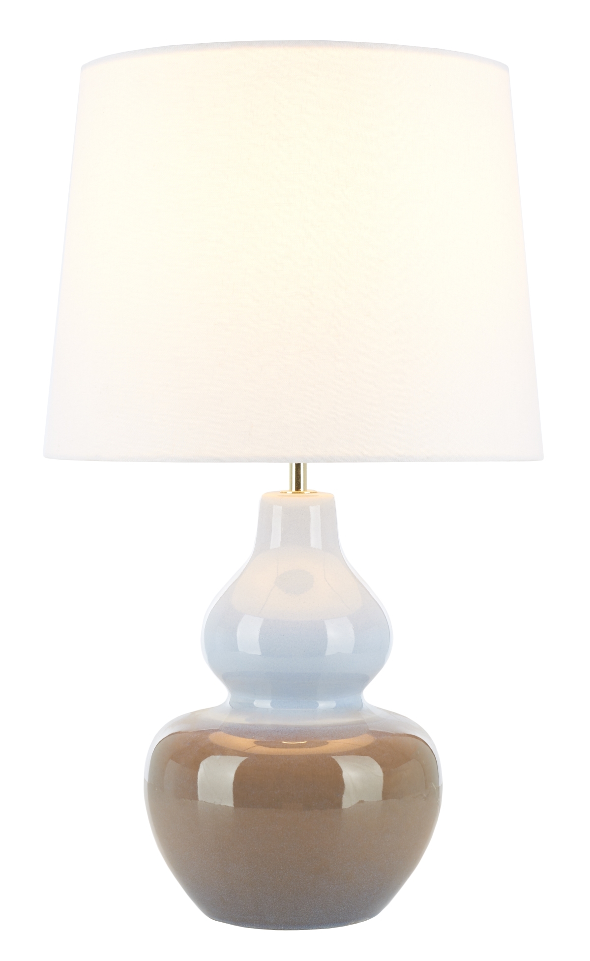 Oriel 22" Table Lamp - Light Blue/Taupe - Safavieh - Image 3
