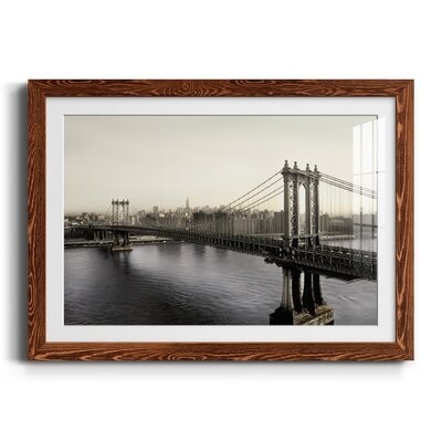 Vintage Manhattan by J Paul - Picture Frame Photograph Print on Paper - Image 0