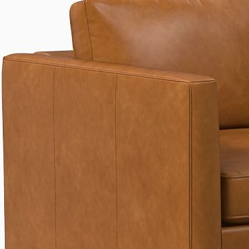 Harris Chair, Poly, Weston Leather, Molasses - Image 1