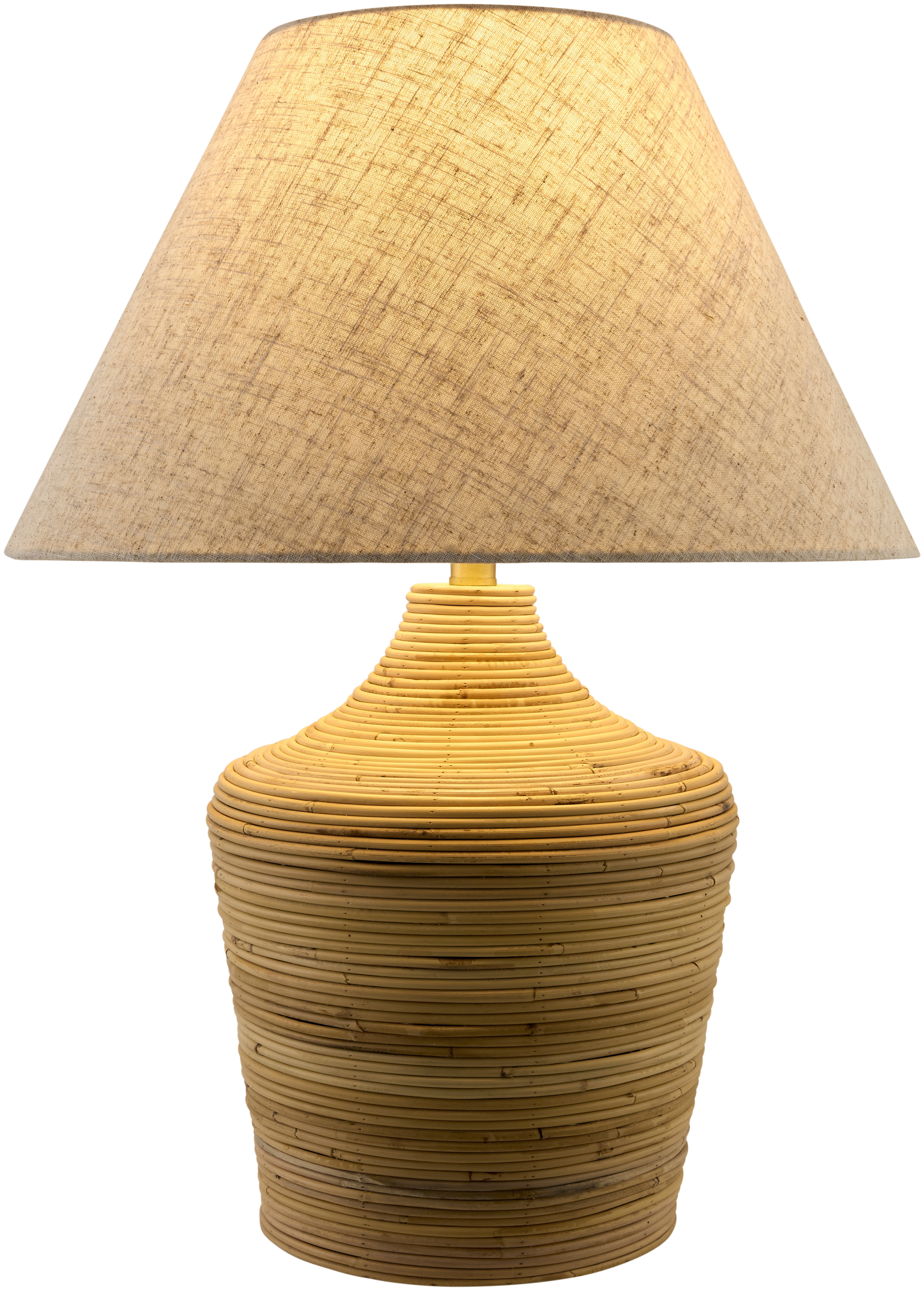 Jussac  Natural 26"H x 19"W x 19"D Accent Table Lamp - Image 0