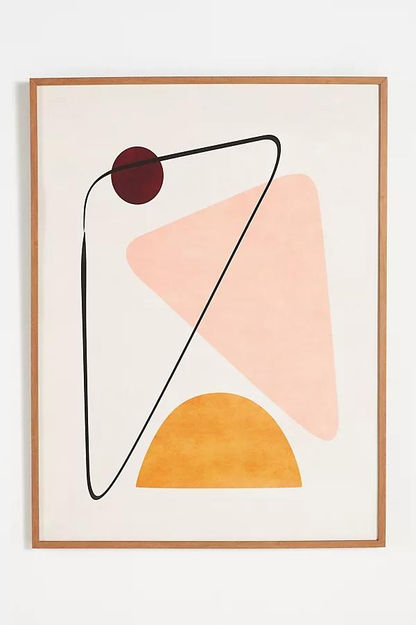 Organic Art - Line and Shapes R01 Wall Art - Image 0