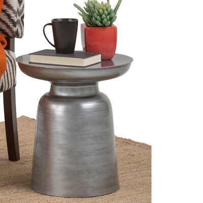 Pedestal End Table - Image 0