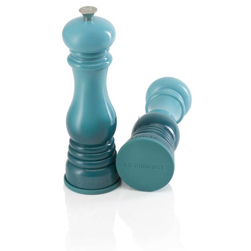 Le Creuset Le Creuset Silicone Set of 2 Salt and Pepper Mill Caps - Image 0