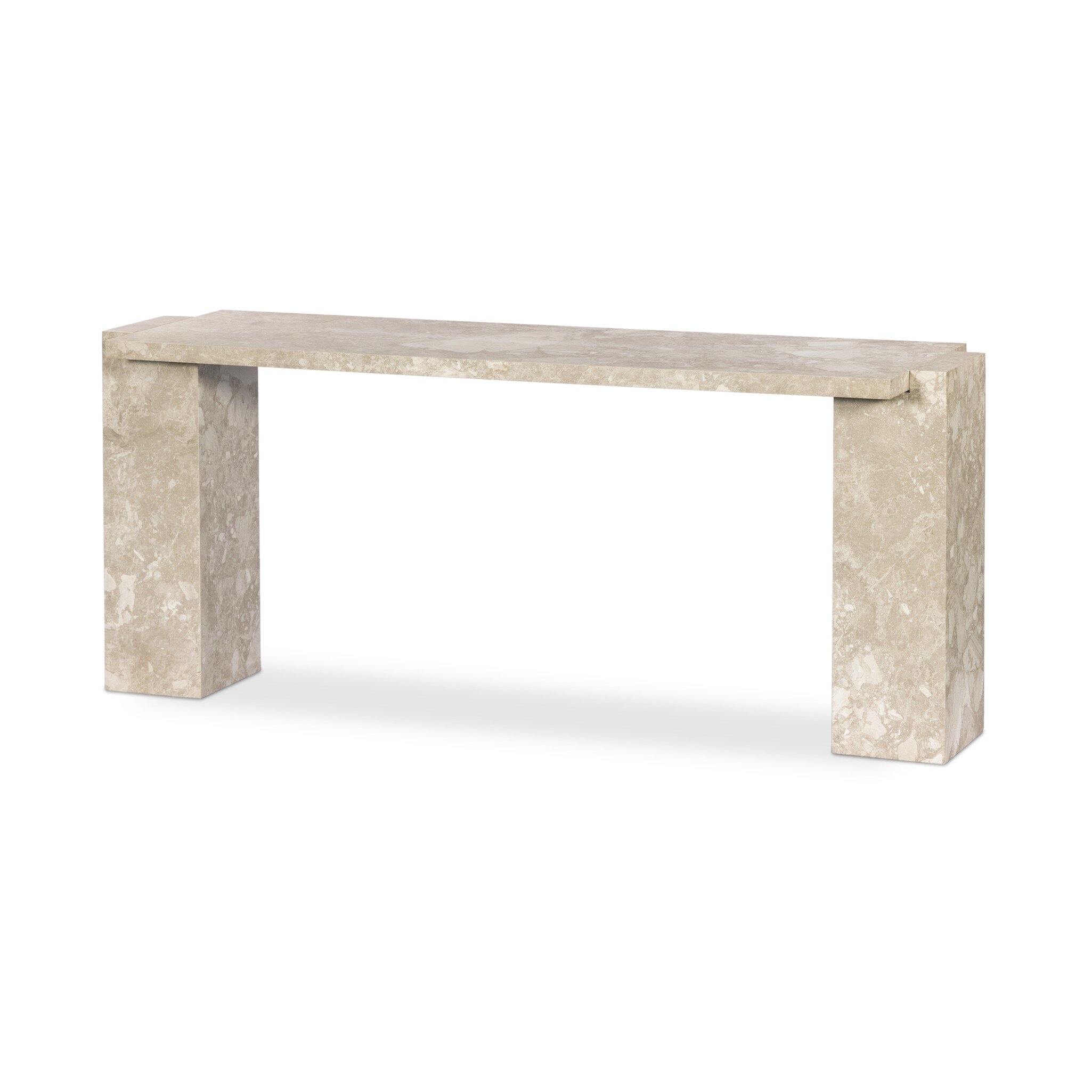 Romano Console Table - Lunar Marble - Image 1