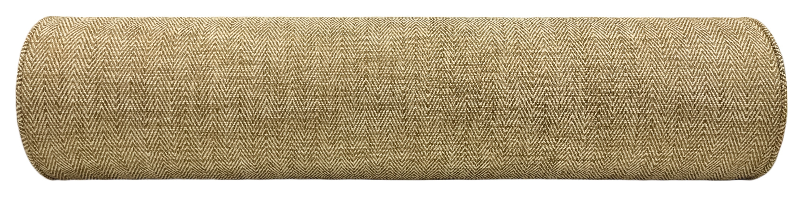THE BOLSTER :: HERRINGBONE TWEED // SABLE - QUEEN // 9" X 36" - Image 2