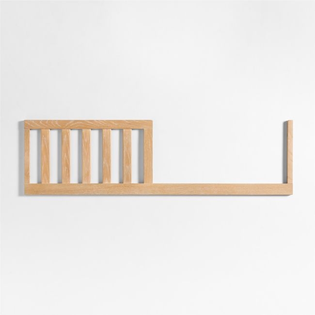 Mira Natural Oak Wood Toddler Bed Rail - Image 0