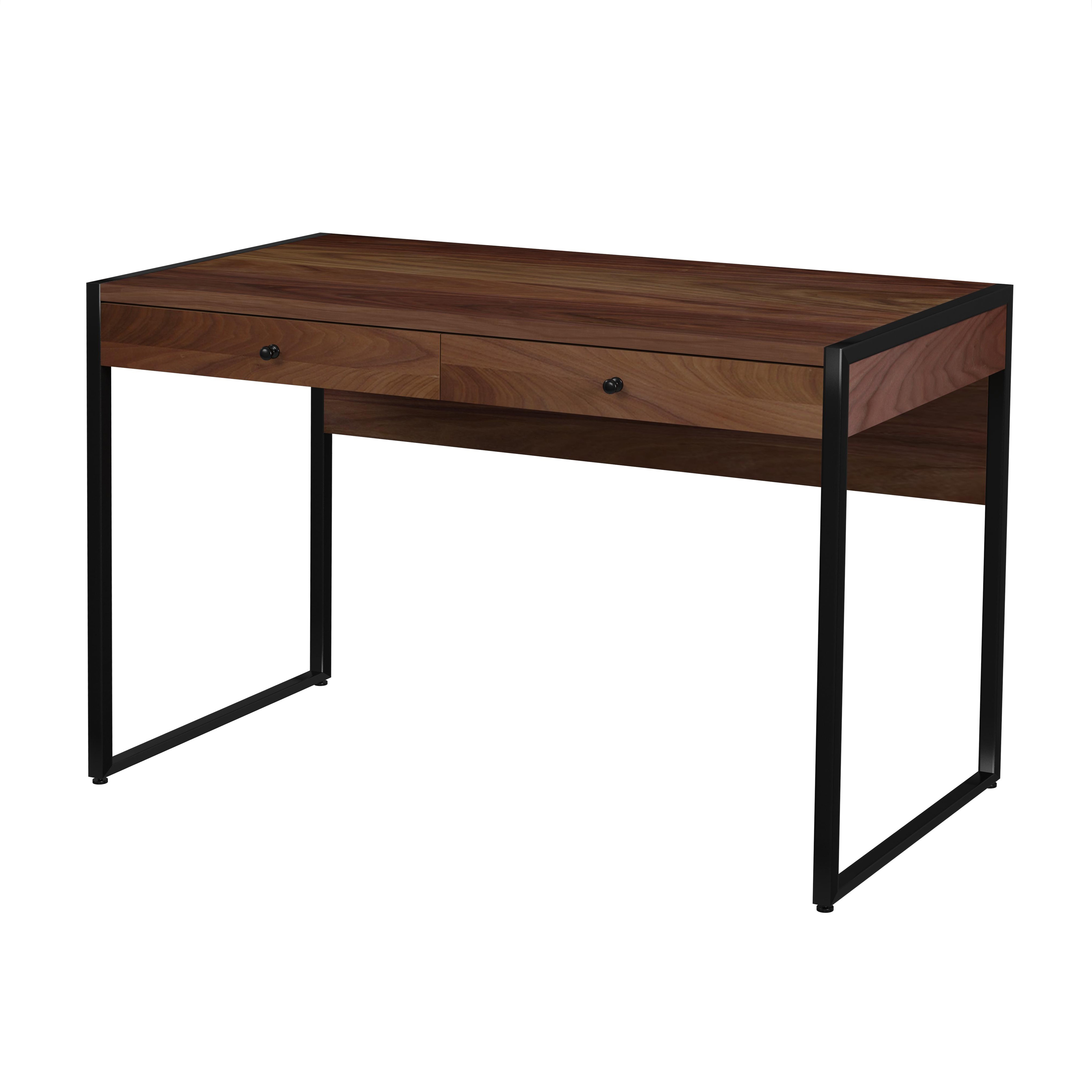 Drake Medium Walnut Desk - Image 0