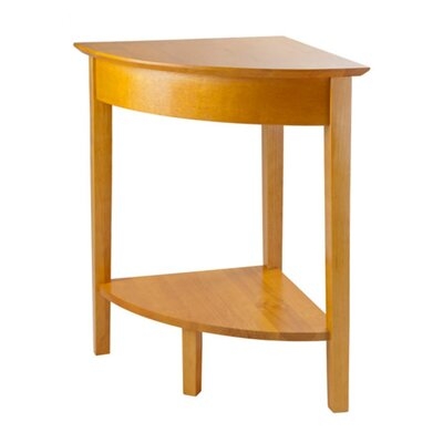 Solid Wood Studio Corner Table - Honey - Image 0