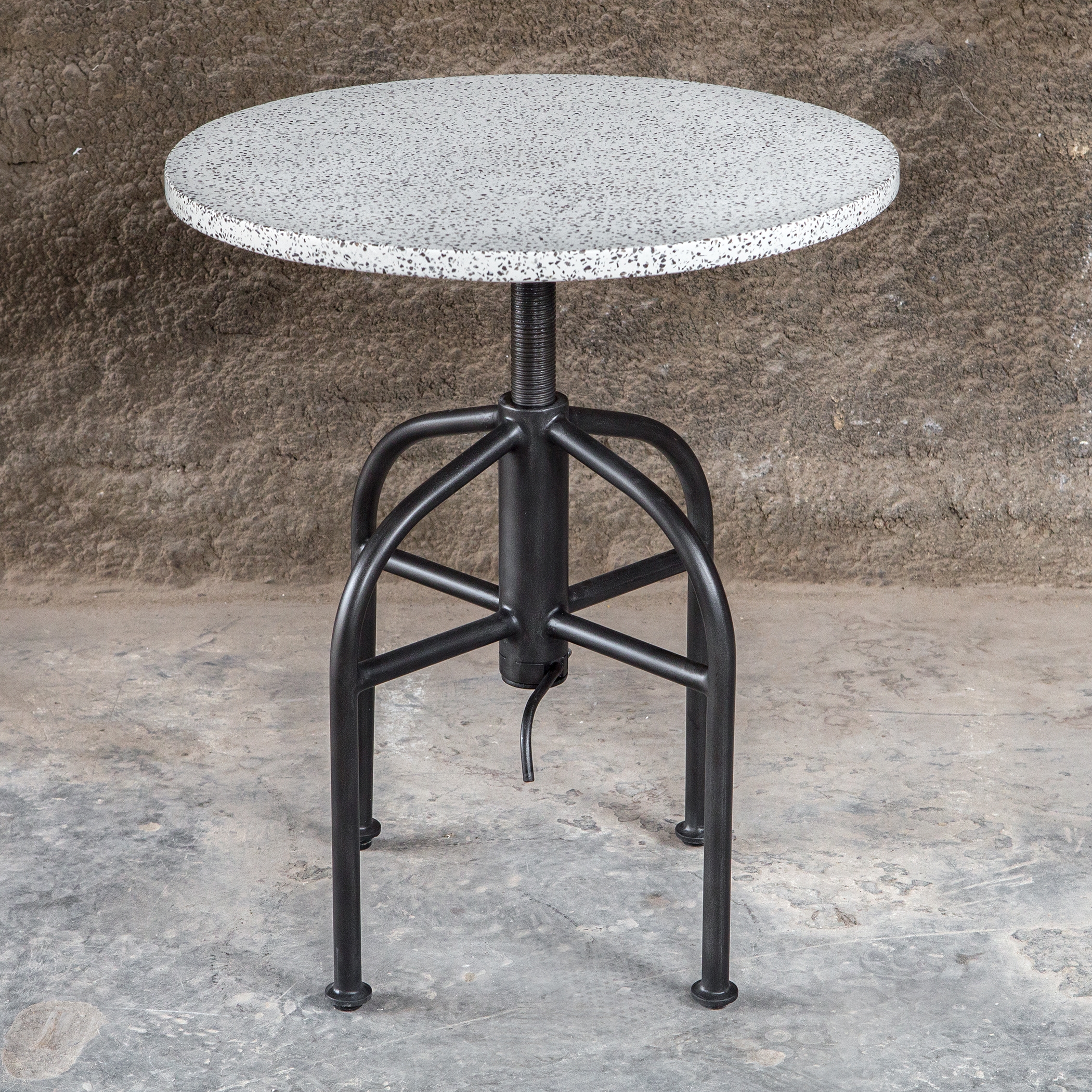 Apsel Industrial Accent Table - Image 1