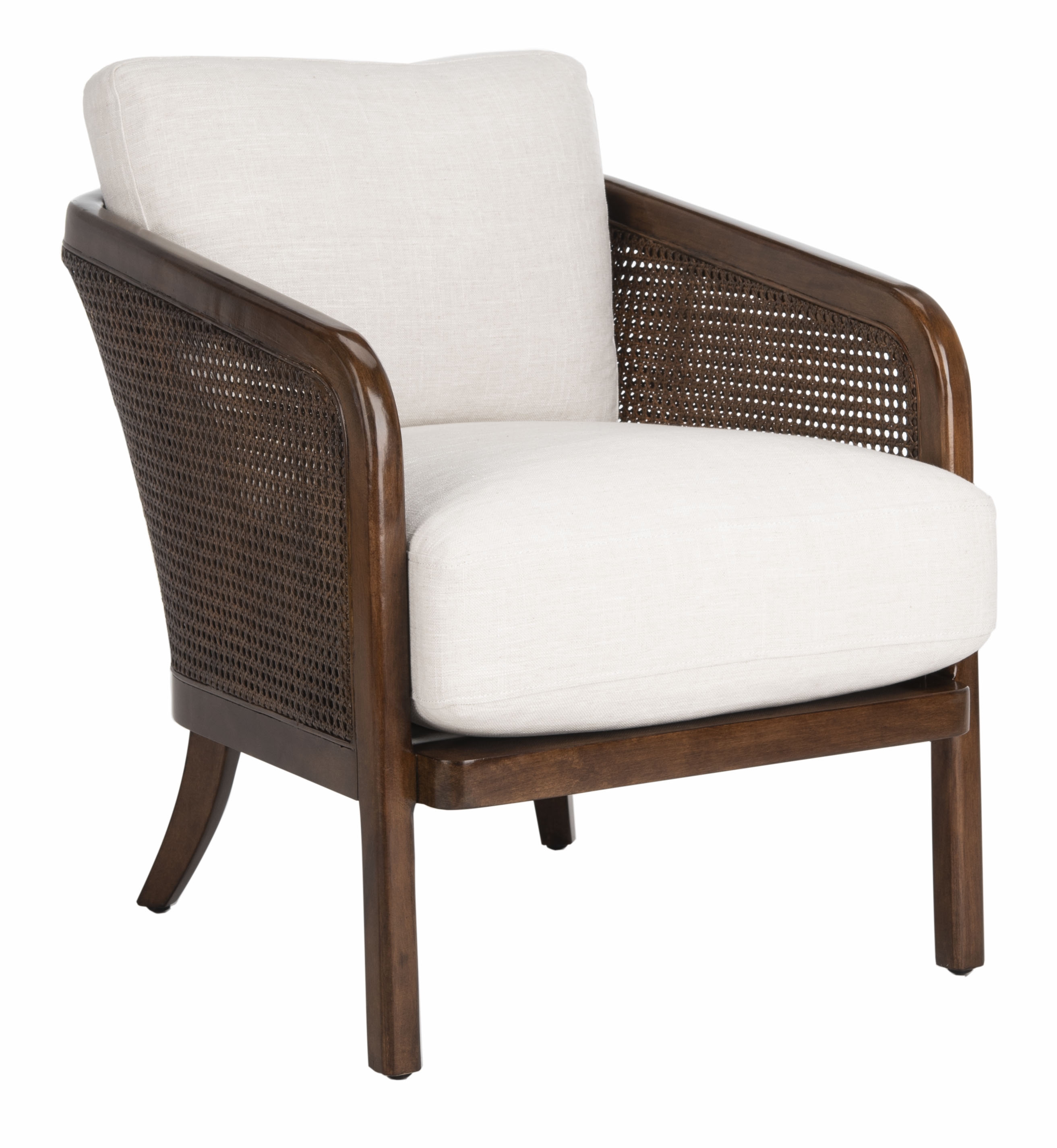 Caruso Barrel Back Chair - Oatmeal - Arlo Home - Image 1