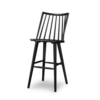 Pacific Solid Wood Bar Stool - Image 0