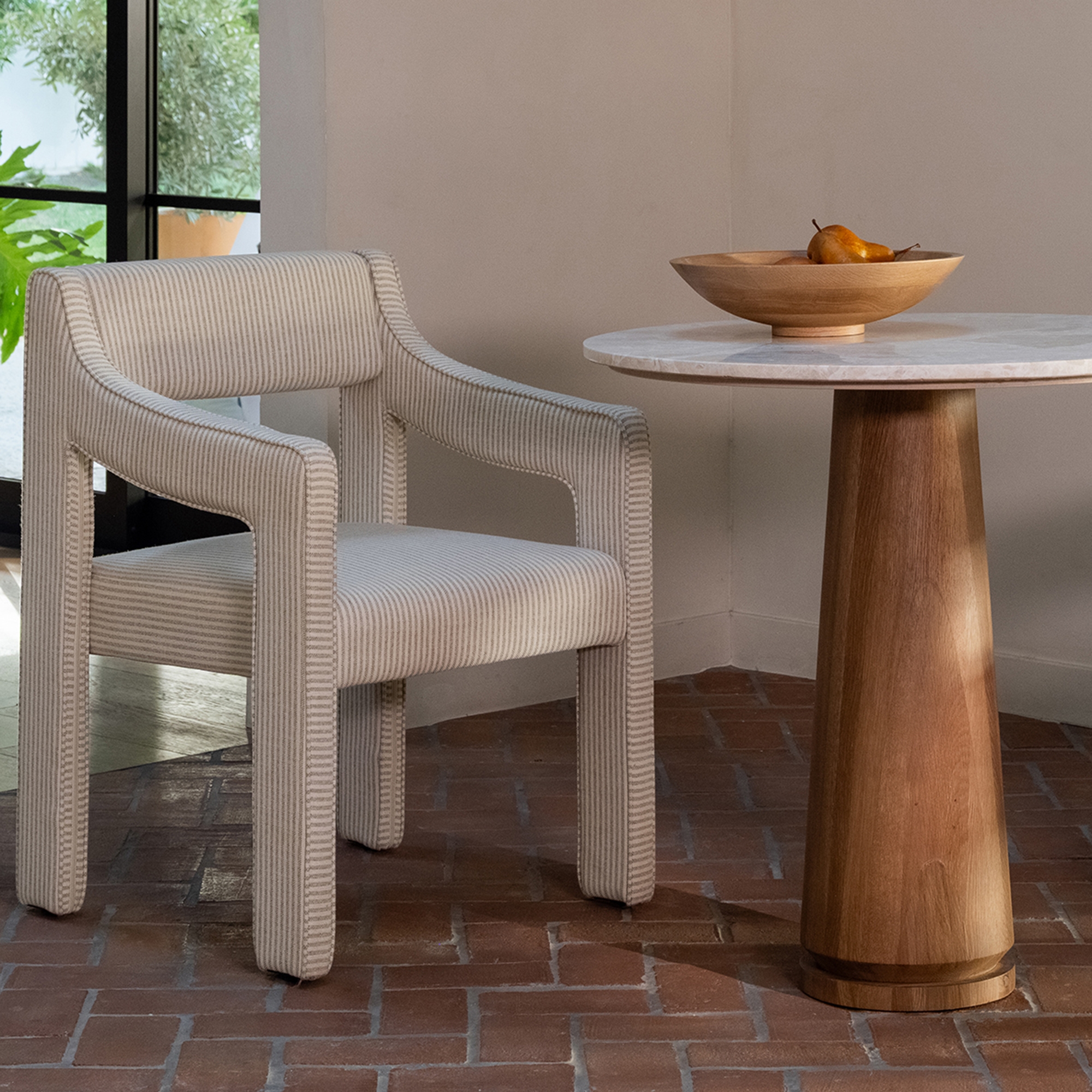 Sage Cafe Table Cosmos Marble - Image 4