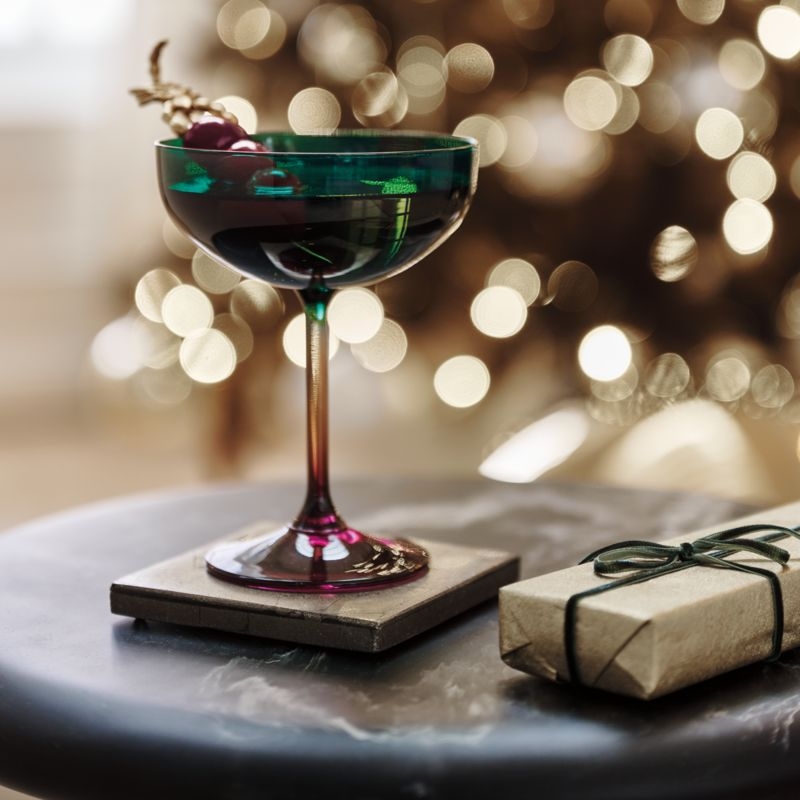 Marie Green Coupe Glass by Azeeza - Image 4