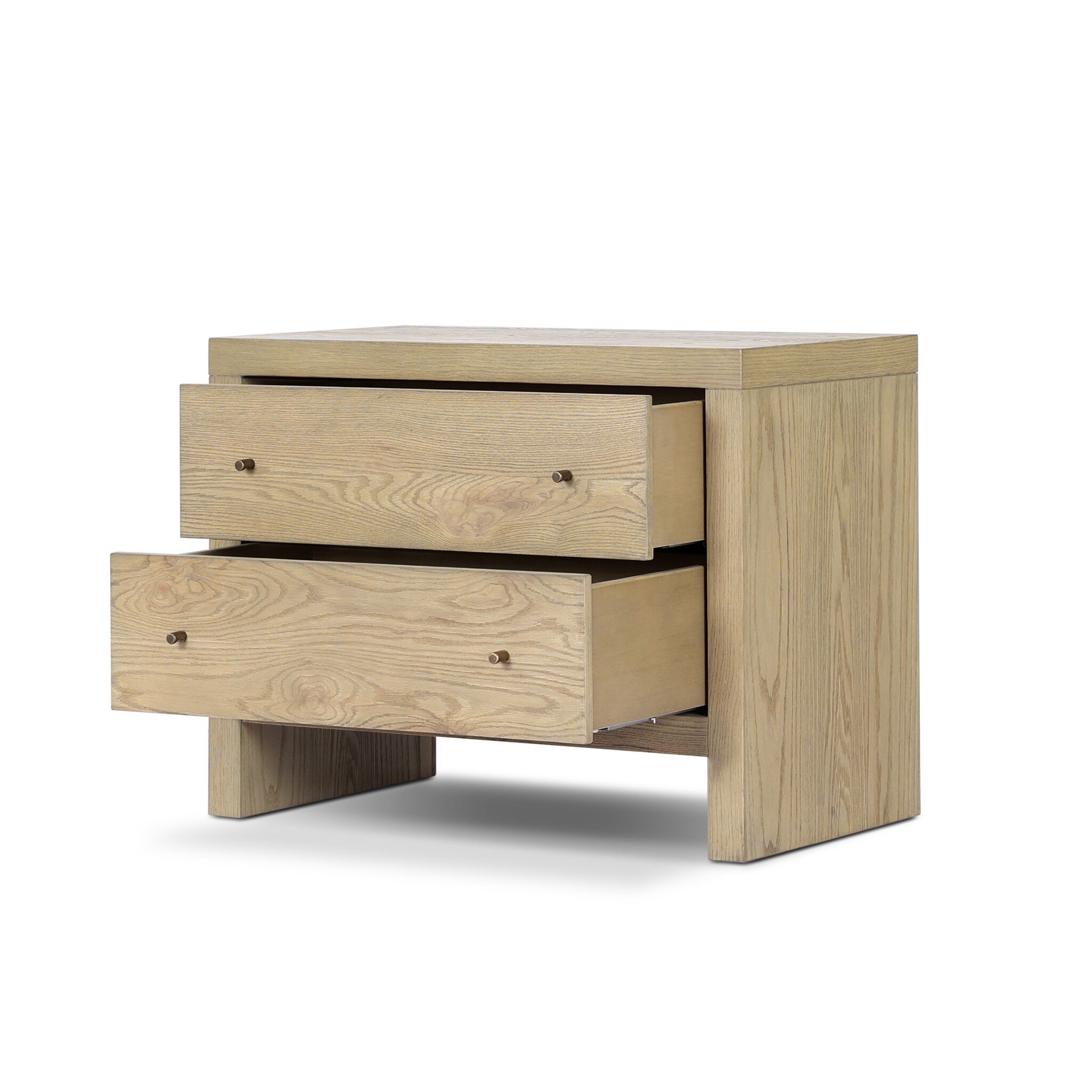 Torrington Charging Nightstand - Sandy Oak Resawn - Image 7