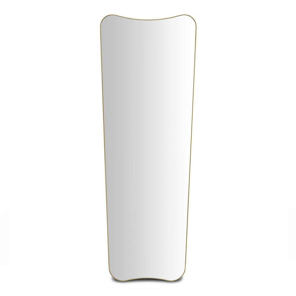 Alice Floor Mirror - Brass - Image 0
