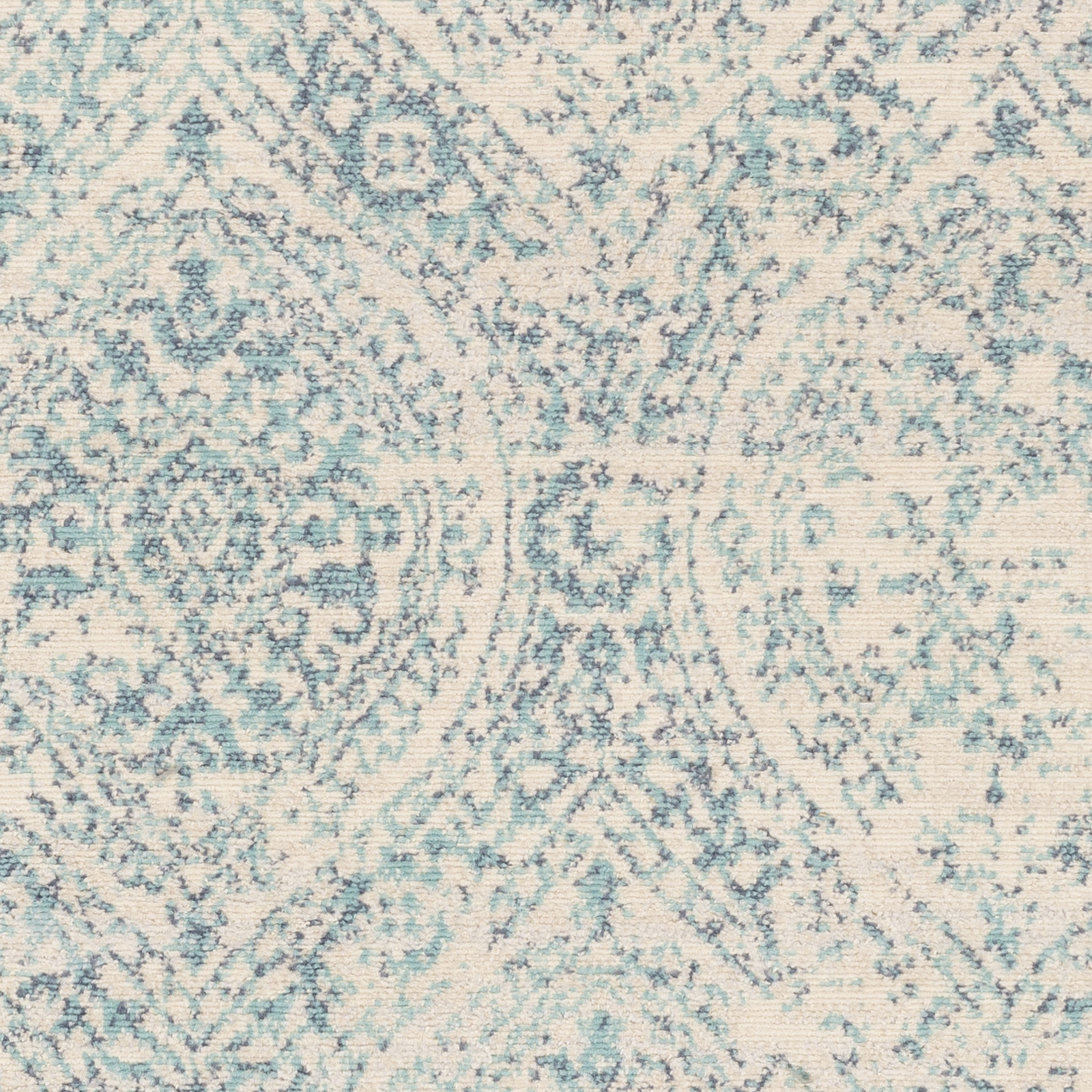 City Light Blue Indoor 6'7" x 9' Machine Woven Rug - Image 5