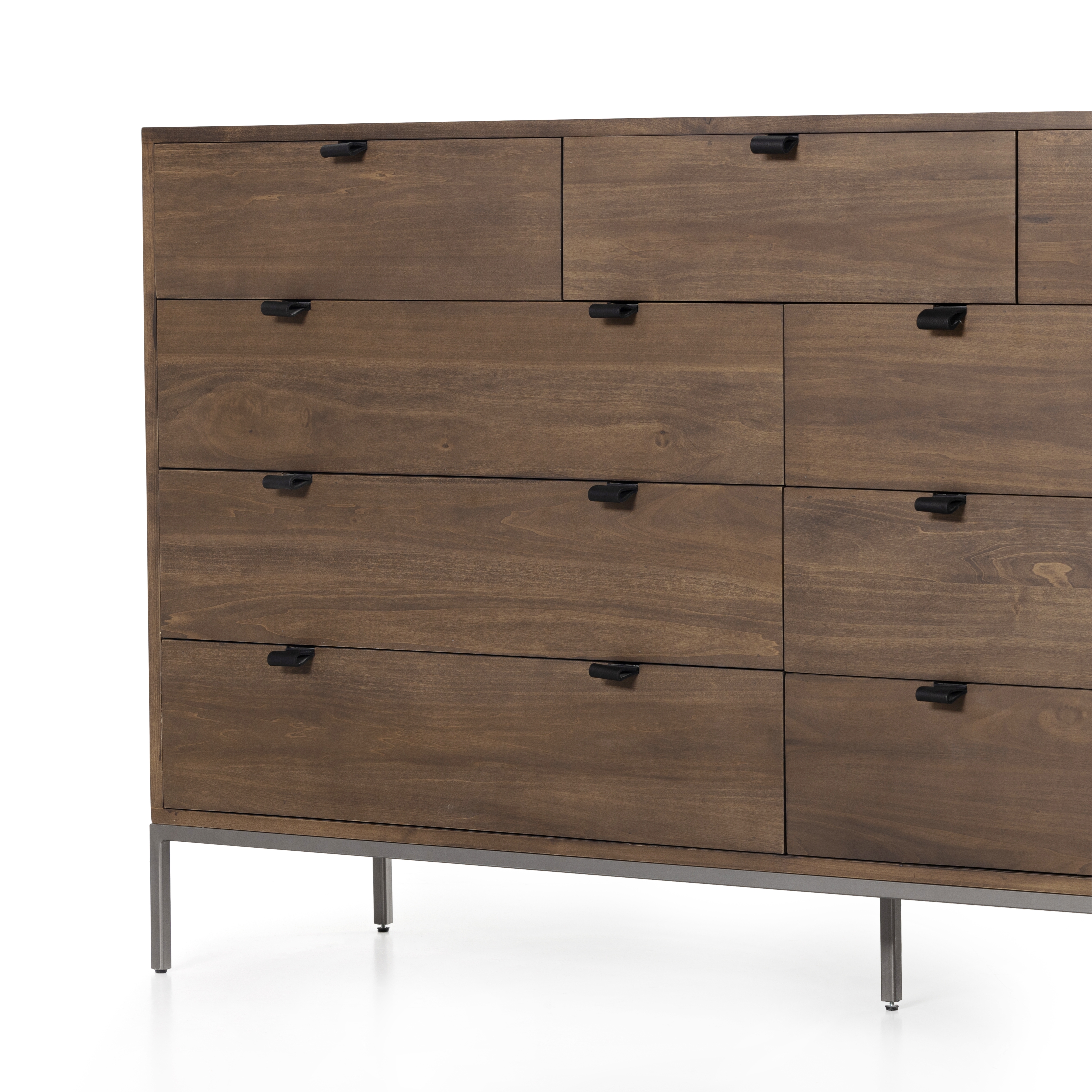 Trey 9 Drawer Dresser-Auburn Poplar - Image 12