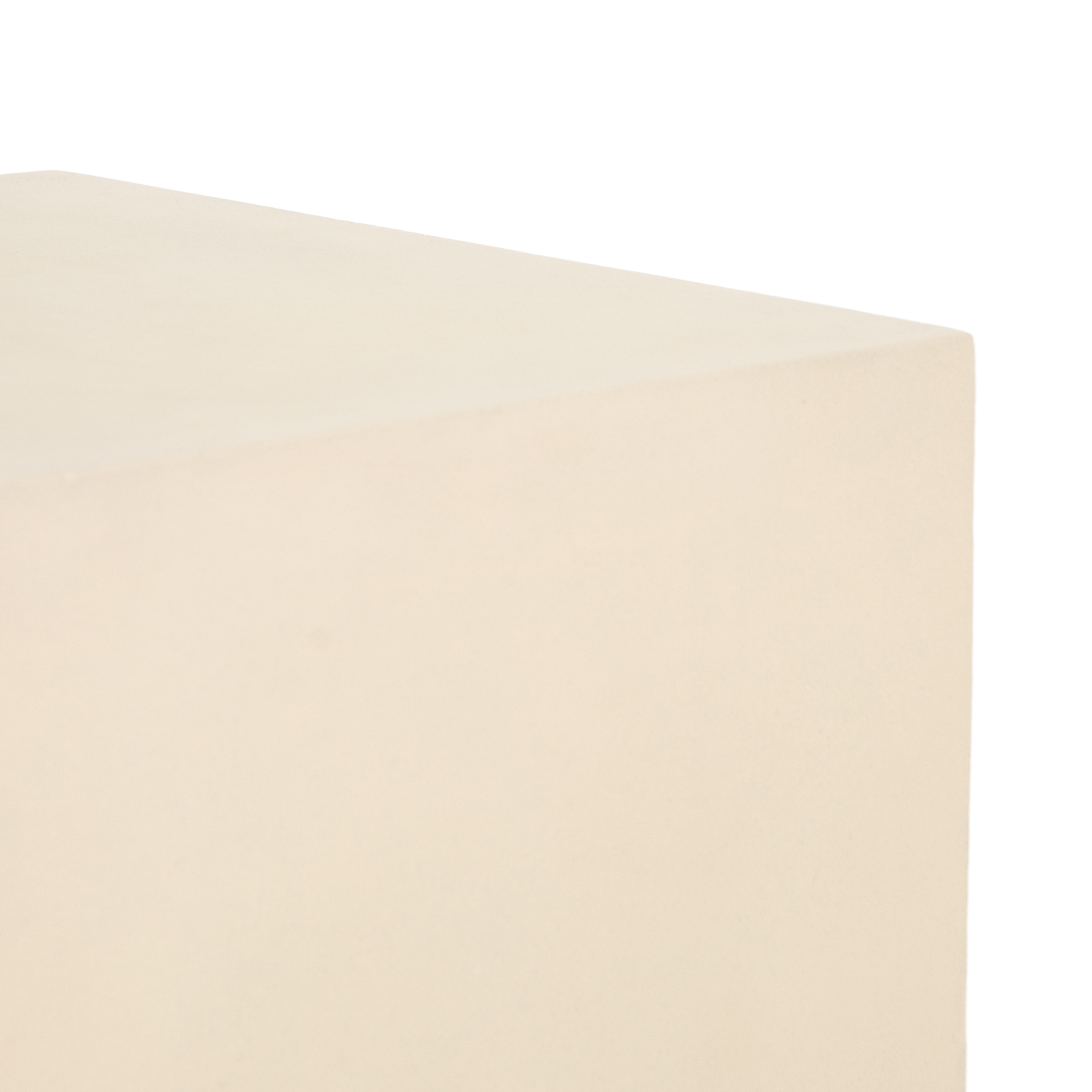 Aprilette End Table, Parchment White - Image 6