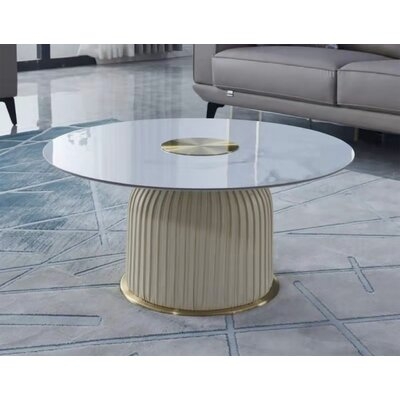 AE Furniture CT-W9306 Cream Coffee Table - Image 0