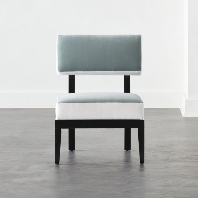 Otello Grey and White Chair - Image 0