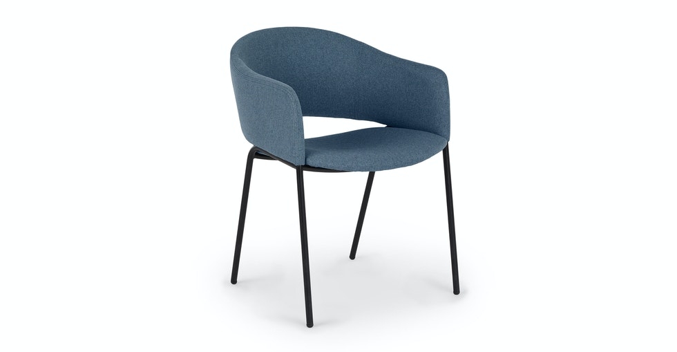 Coswig Blue Demure Dining Chair - Image 0