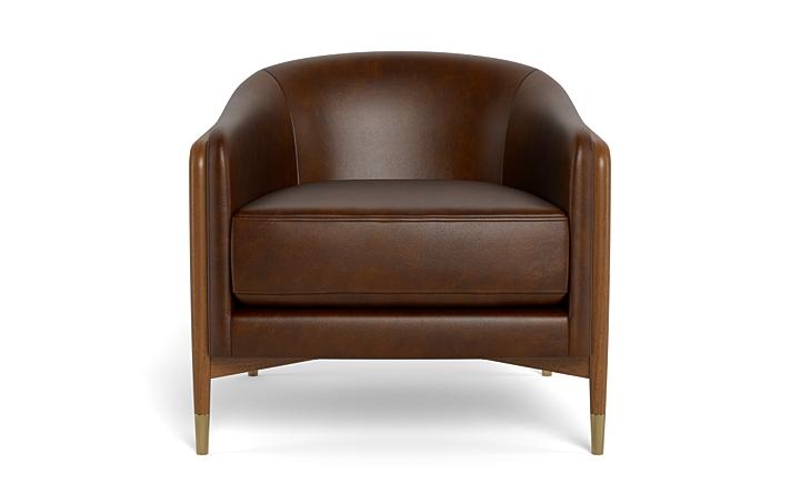 Blake Leather Accent Chair - Image 0