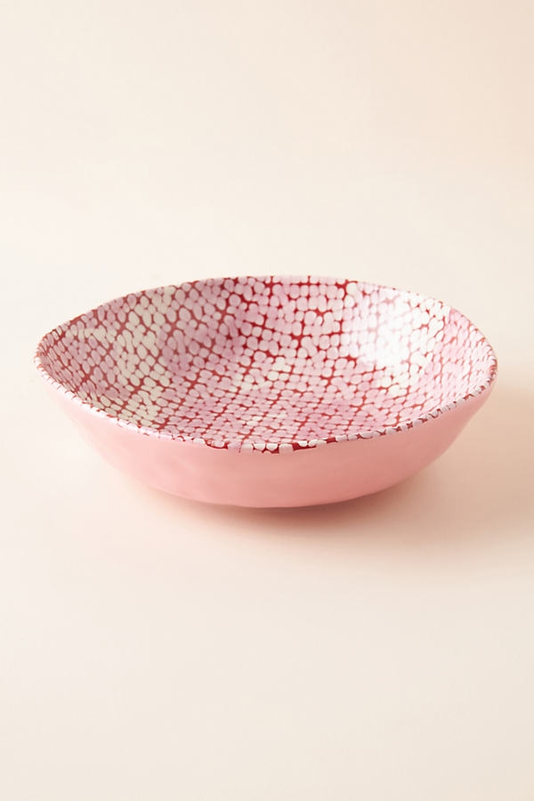Cora Grain Bowl By Anthropologie in Pink Size BOWL - Image 0