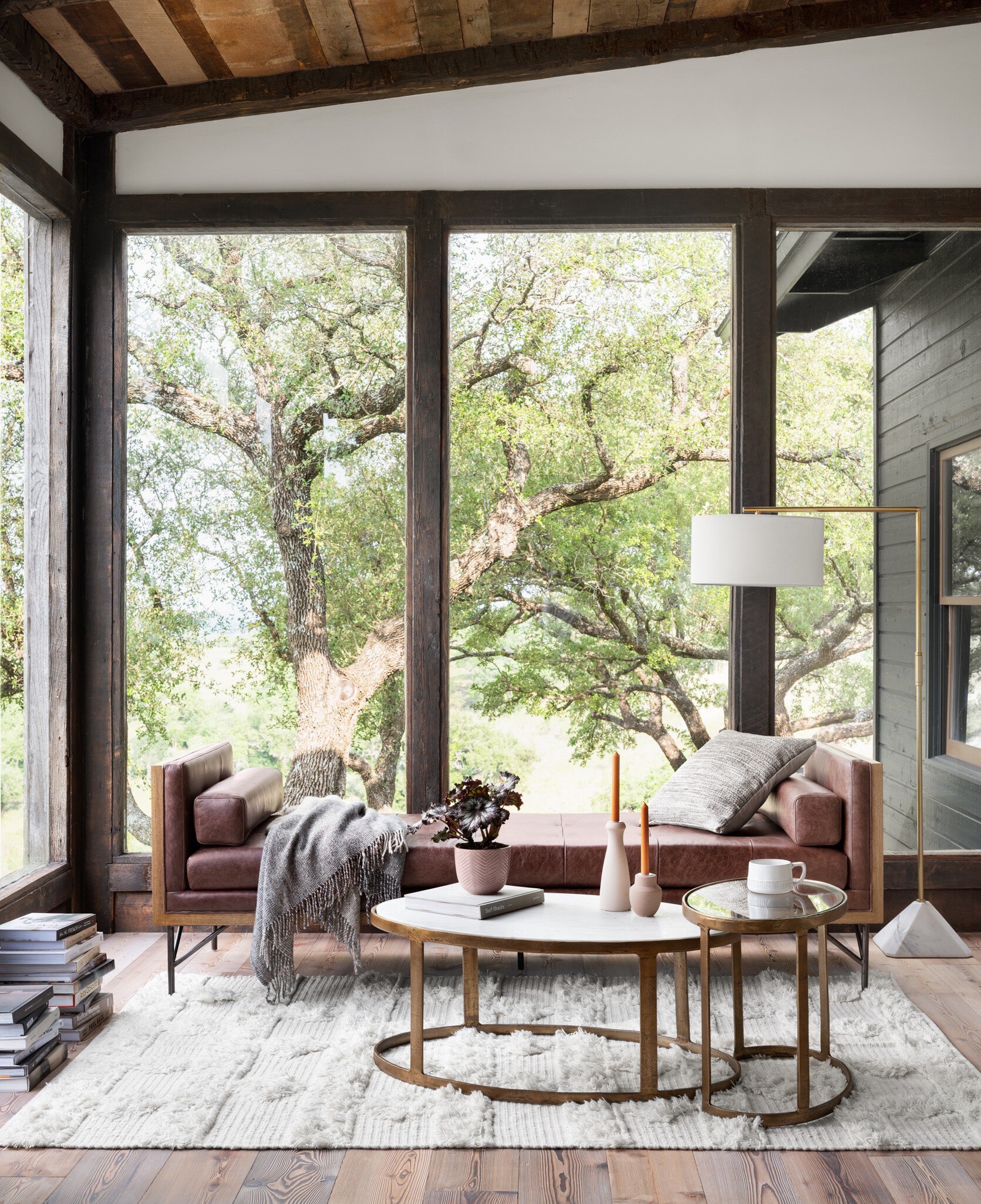 Hartford Floor Lamp - White Marble - Image 12