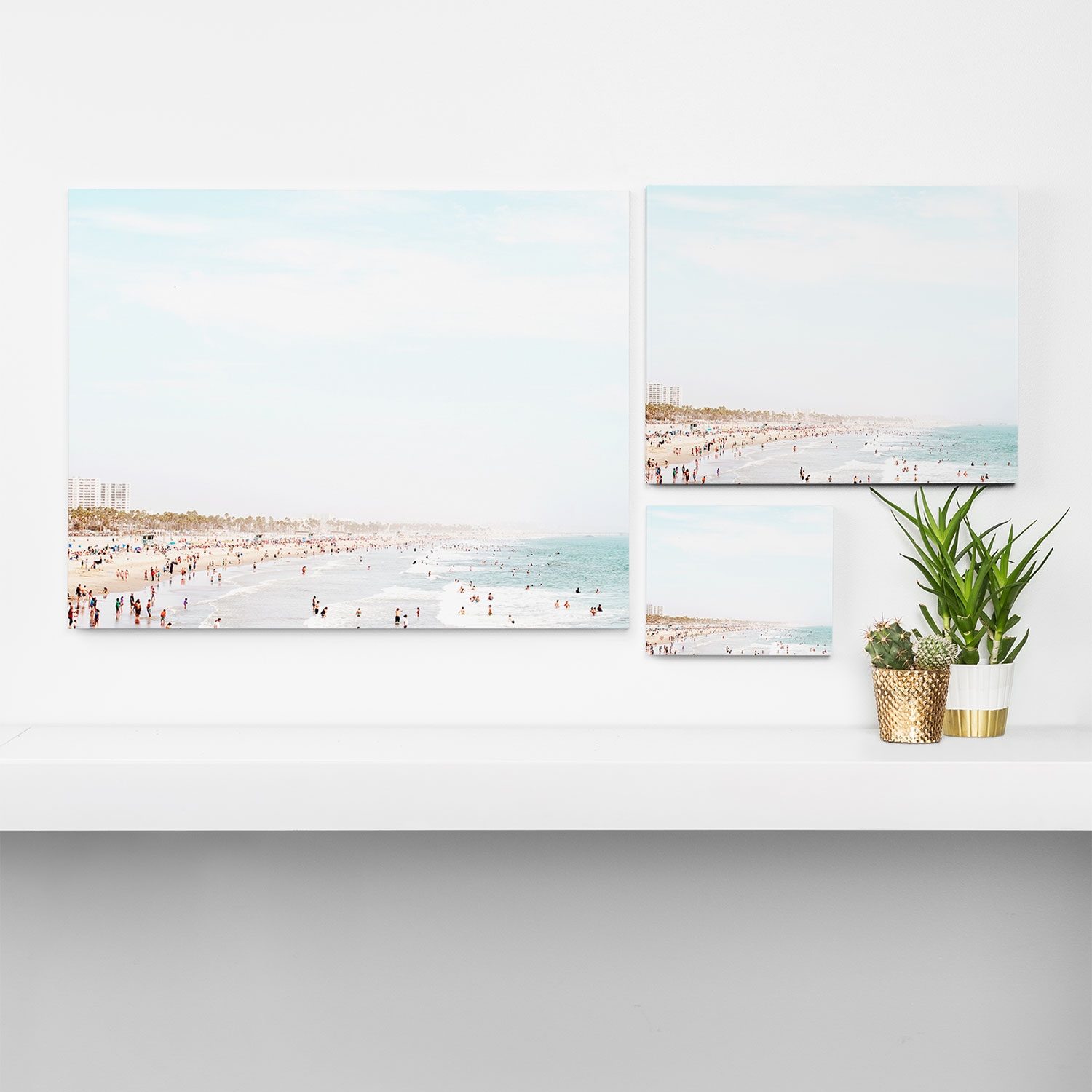 Santa Monica Summer by Bree Madden - Art Canvas 24" x 30" - Image 1