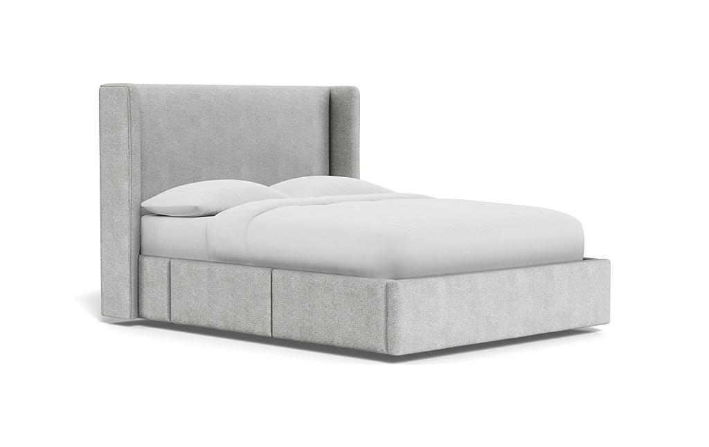 Graham Upholstered Bed with Storage Option - Image 1