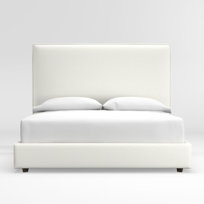 Lotus Upholstered Queen Bed with 53.5" Headboard - Image 0