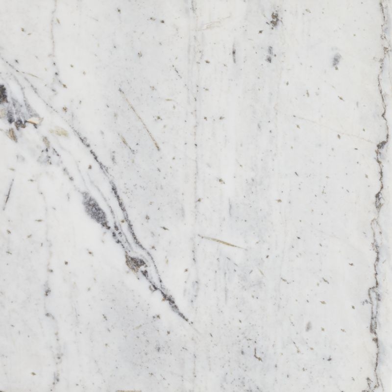 Aerolit 40" White Marble Coffee Table by Bill Curry - Image 5