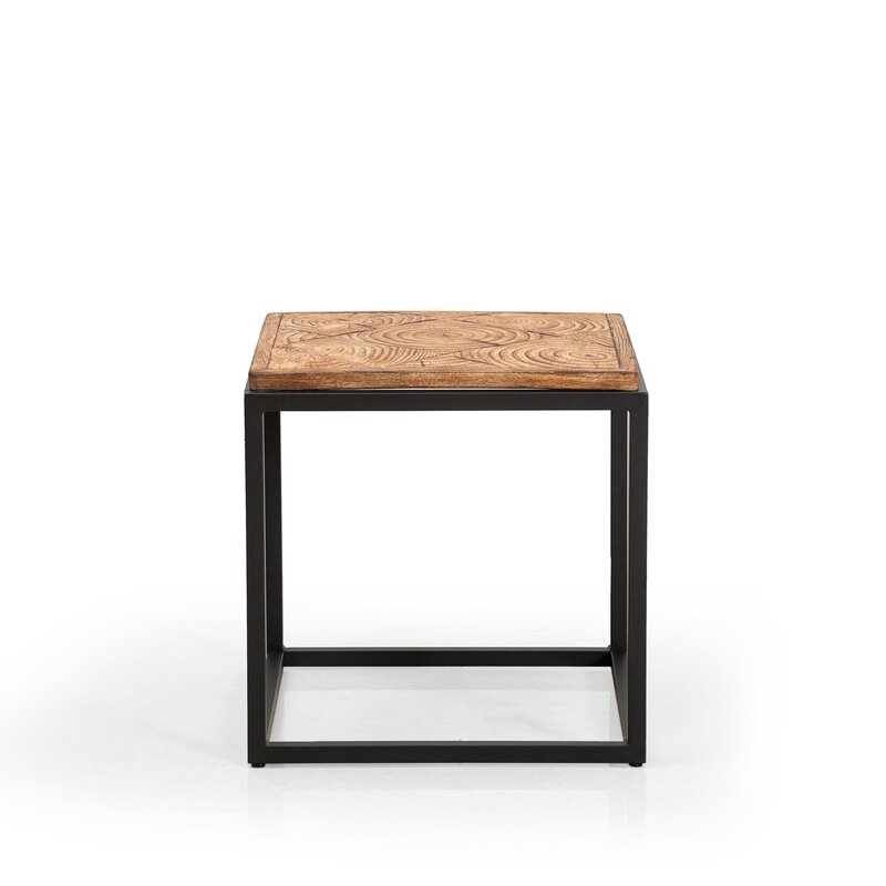 Chazz End Table, Light Brown - Image 1