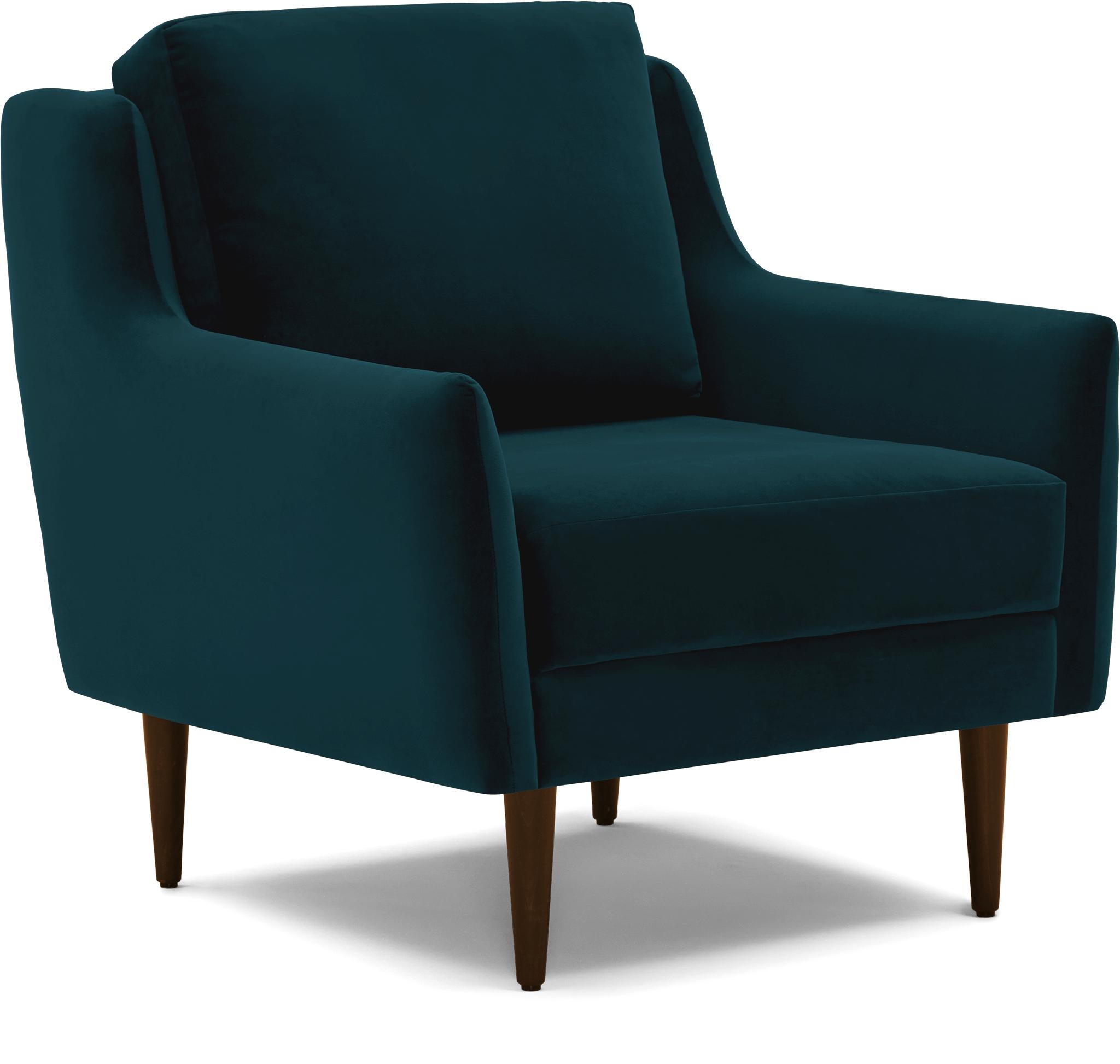 Blue Bell Mid Century Modern Chair - Cody Pacific - Mocha - Image 1