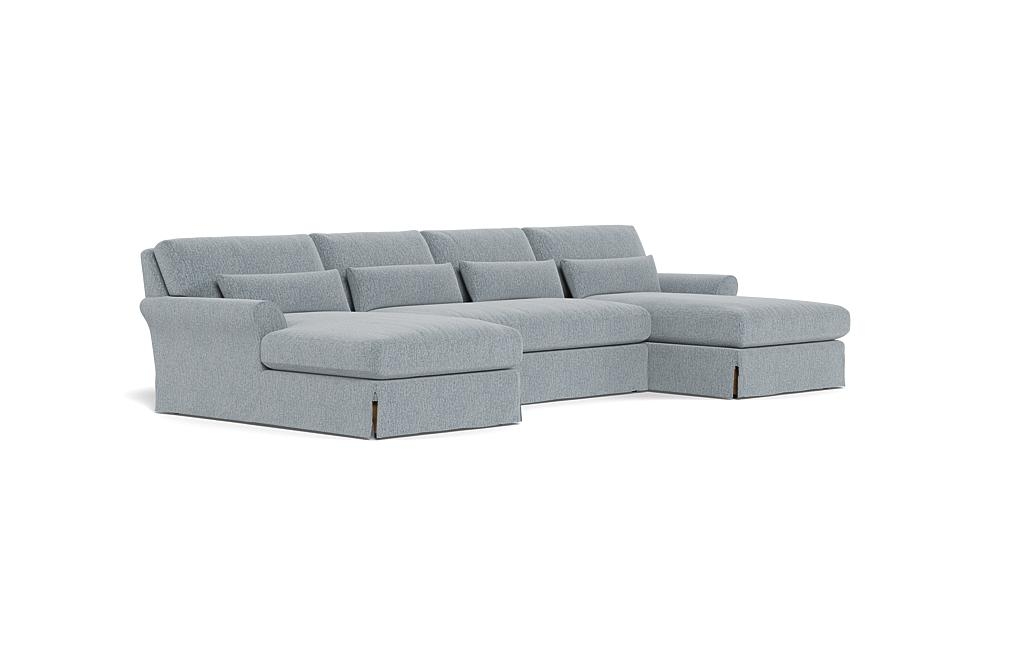 Maxwell Slipcovered U-Sectional Sofa by Apartment Therapy - Image 1