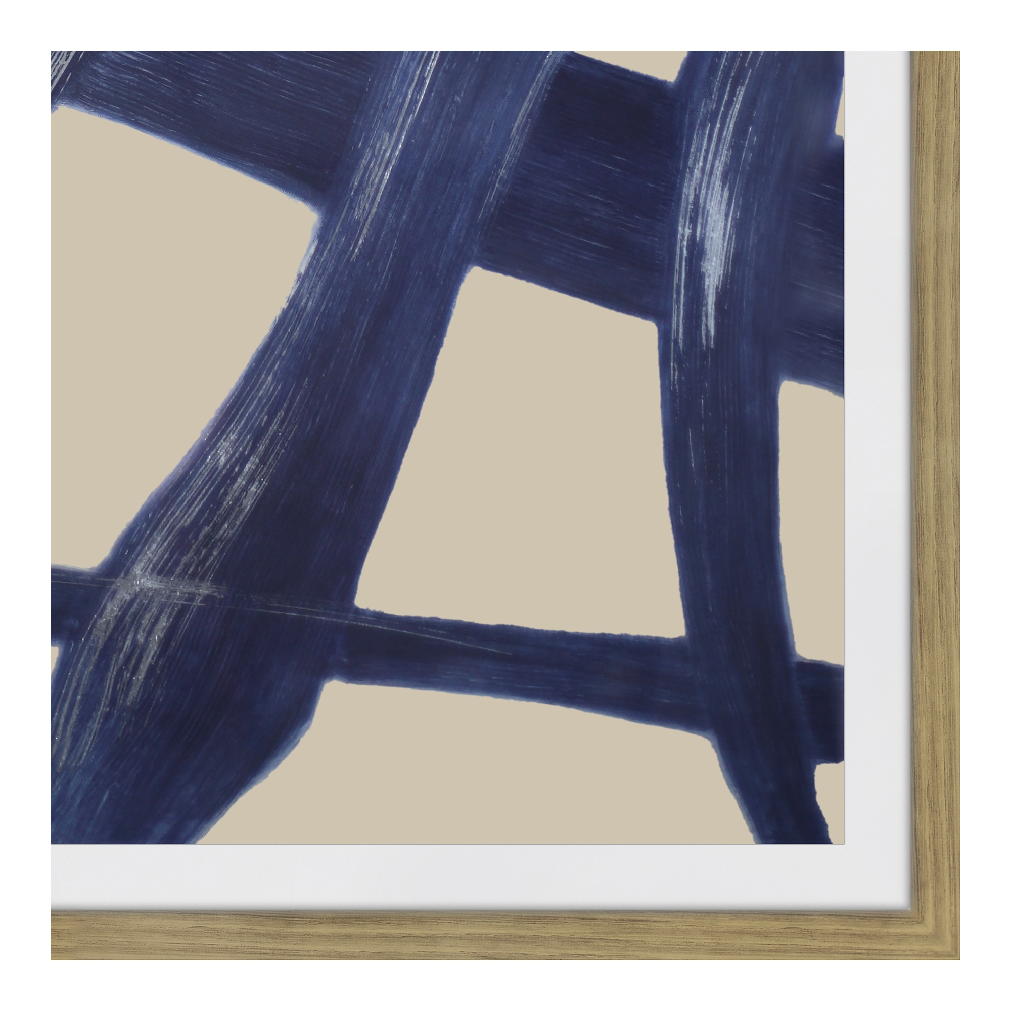 Clarity 2 Wall Painting Navy - Image 2