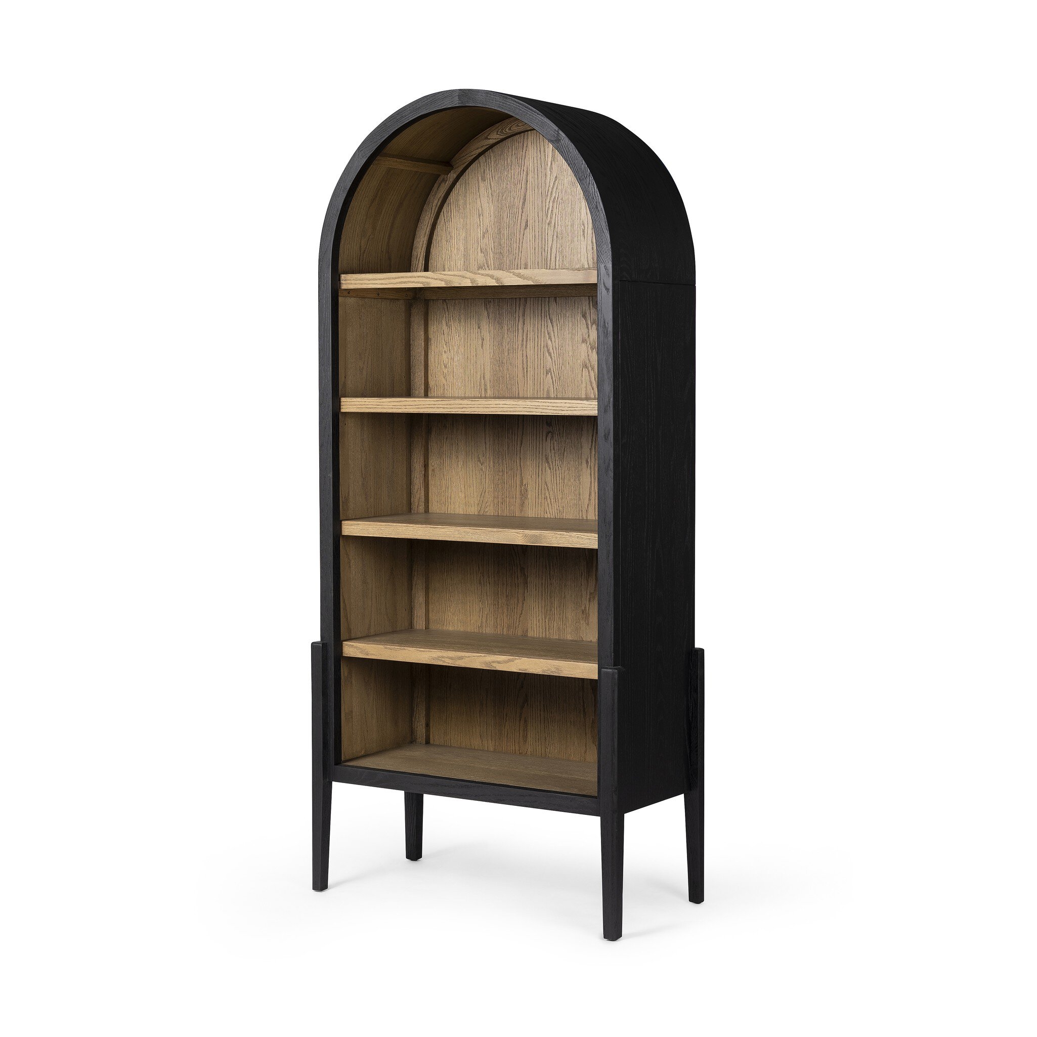 Tolle Bookcase - Drifted Matte Black - Image 1