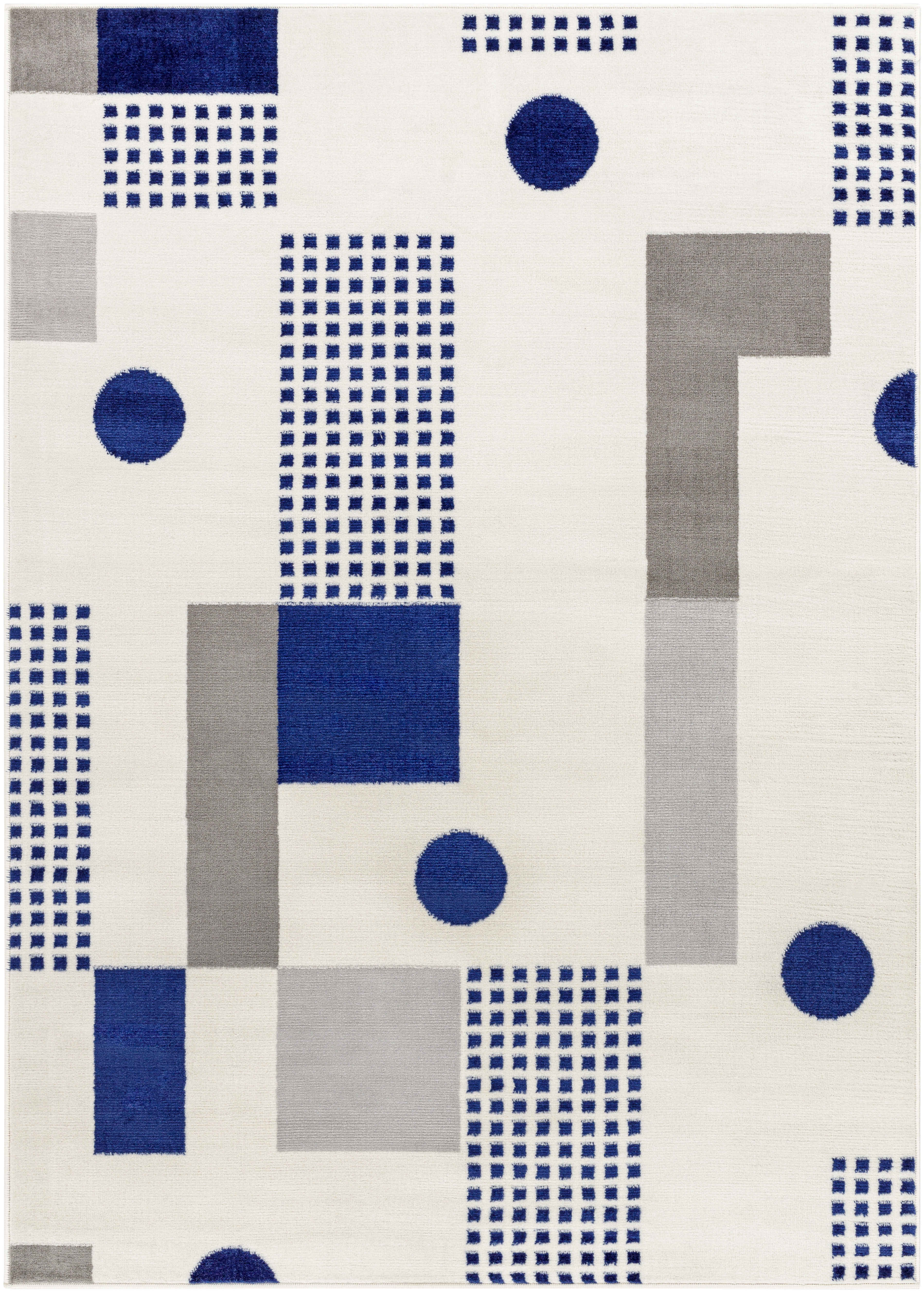 Pisa Beige Indoor 7'10" x 10' Machine Woven Rug - Image 0