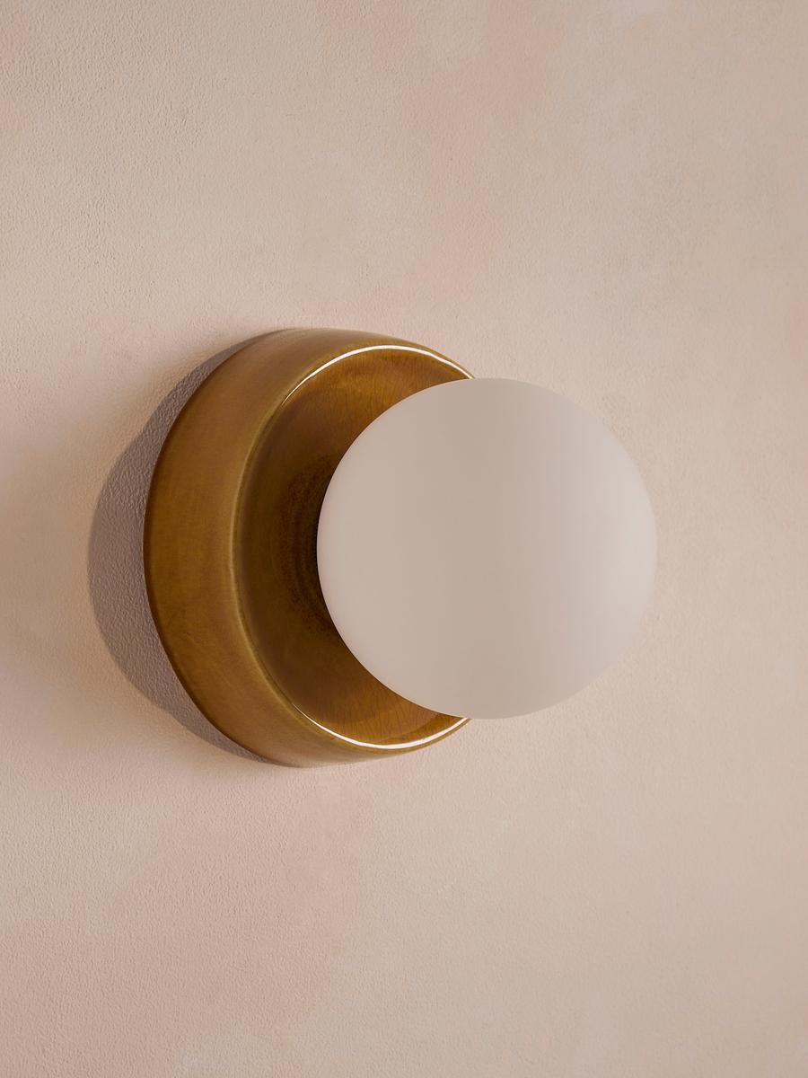 Sophia Wall Light, Mustard, US - Image 0