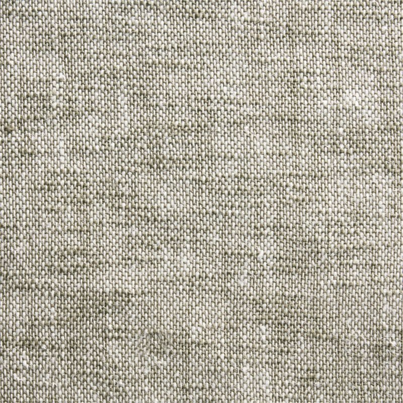 EUROPEAN FLAX ™-Certified Textured Linen Burnt Green Blackout Window Curtain Panel 48"x120" - Image 5