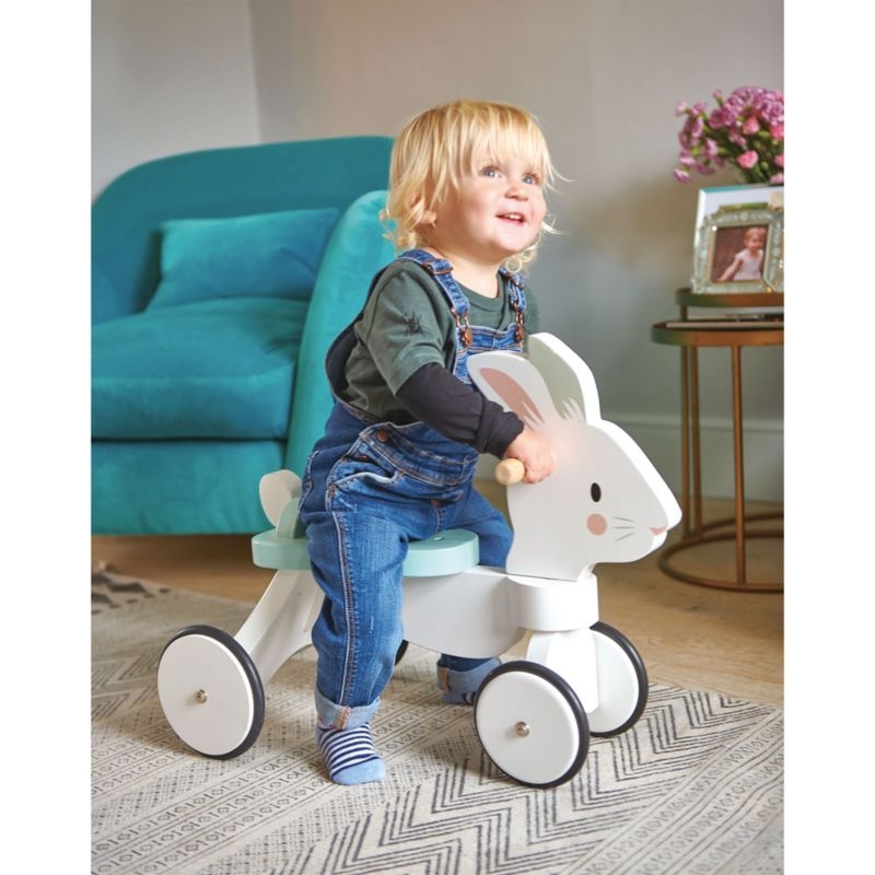 Tender Leaf Running Rabbits Toddler Ride-On Toy - Image 1