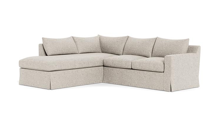 Sloan Slipcovered 3-Seat Left Bumper Sectional - Image 2