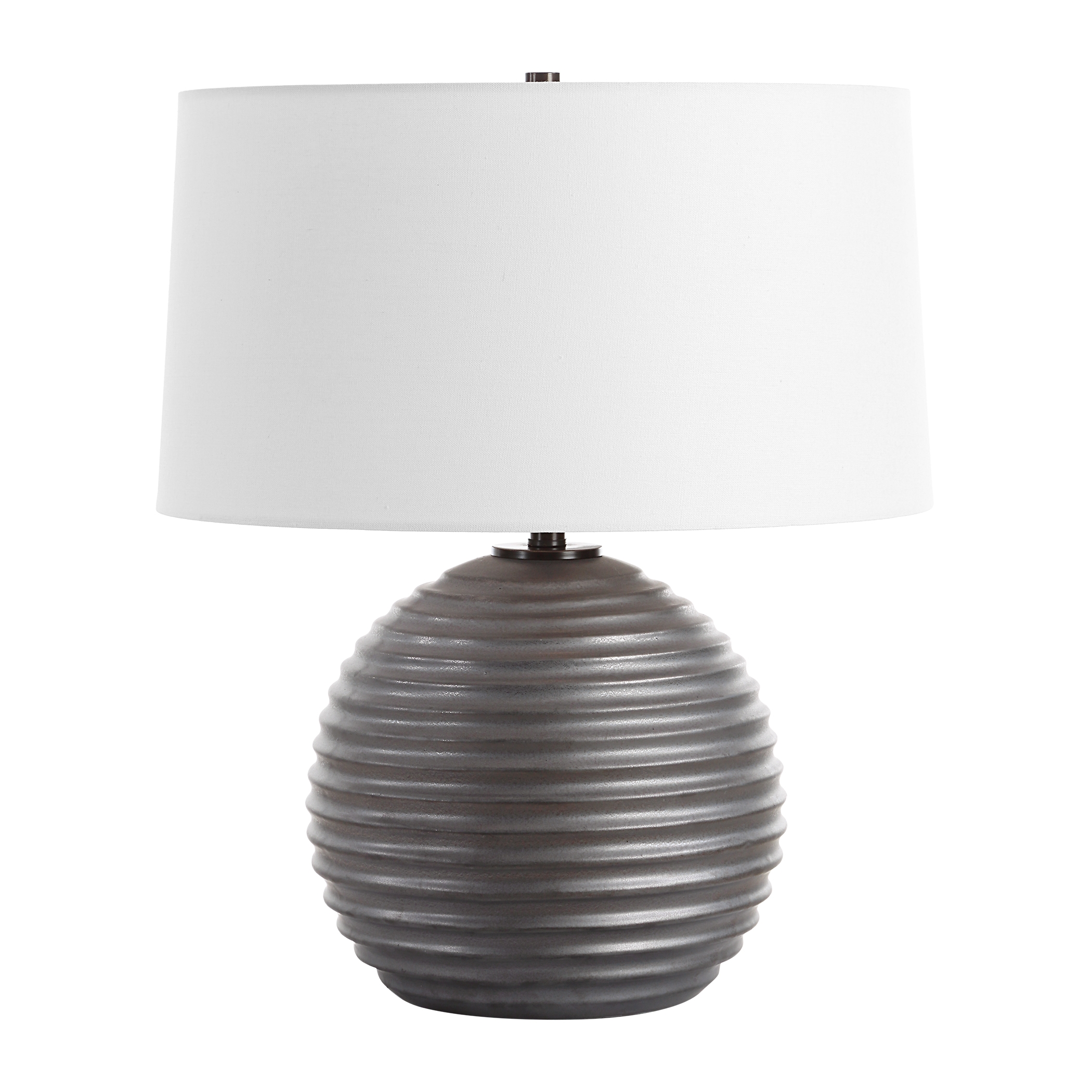 Chelsom Ribbed Table Lamp - Image 3