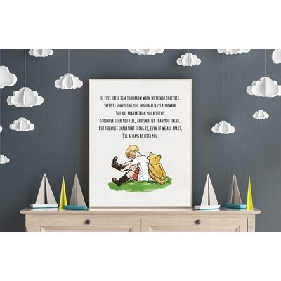 If Ever There Is A Tomorrow - Unframed Wall Print_QuoteArtPrints - Image 0